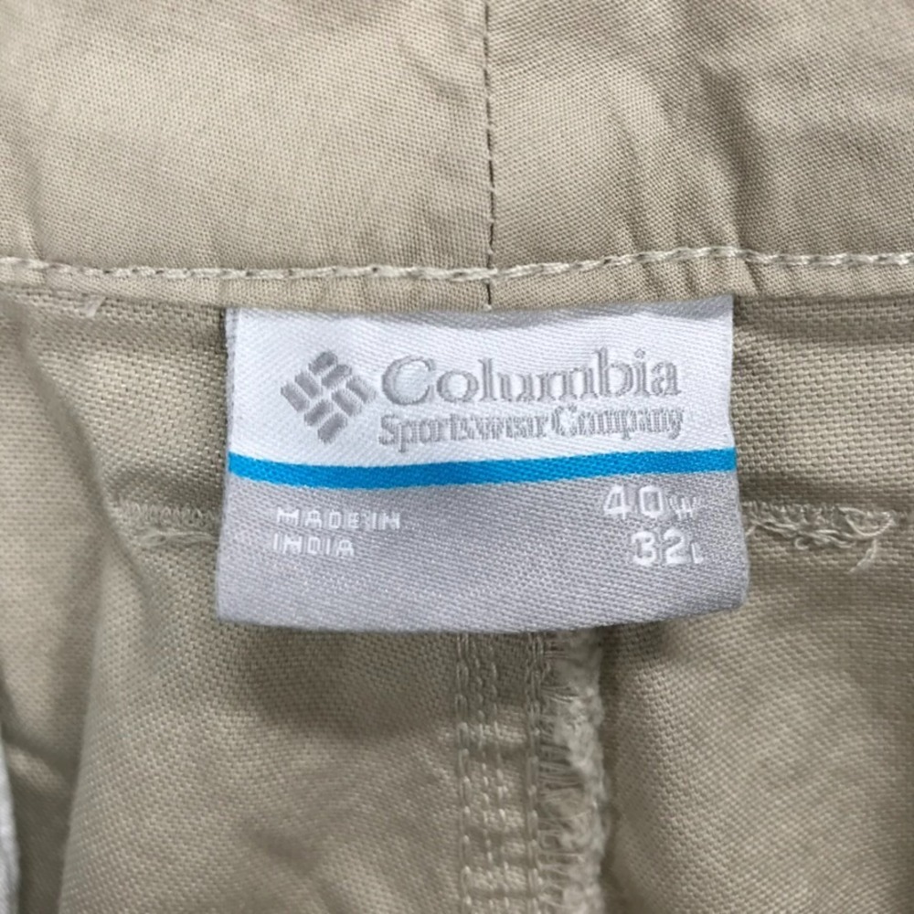 COLUMBIA Pants Mens Size 40x31 (Tag 40x32) Flex‎ ROC Straight Leg Omni-Shade NEW - Picture 8 of 16